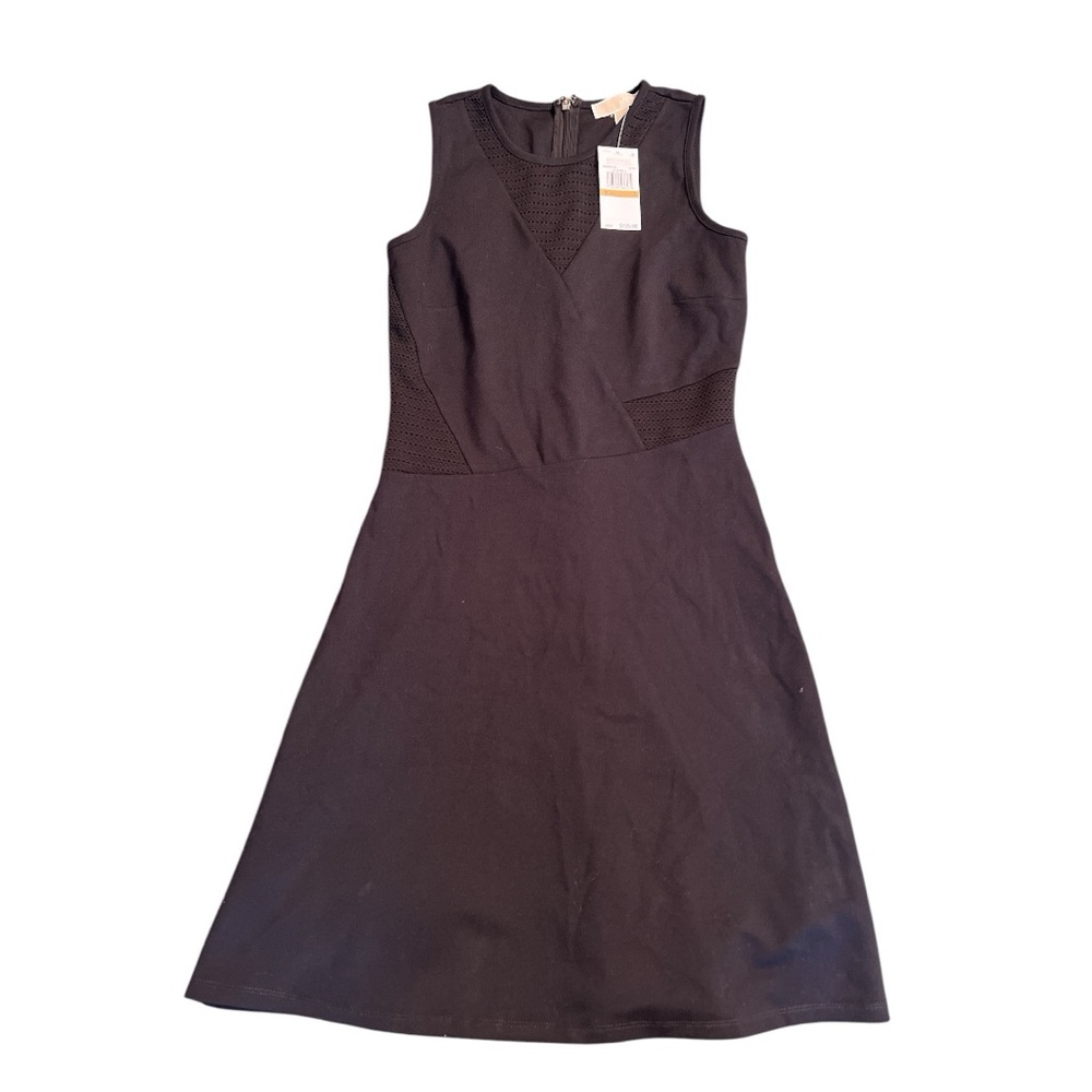 Professional Black Sleeveless Dress